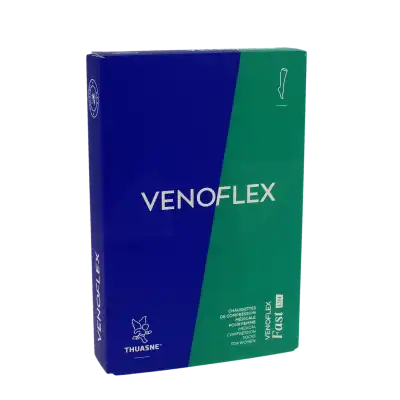 Venoflex Fast 2 Chaussette Lin Femme Ligne Noir Taille 4l à HEROUVILLE ST CLAIR