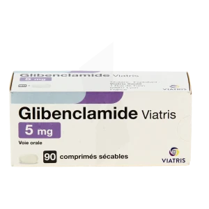 Glibenclamide Viatris 5 Mg, Comprimé Sécable
