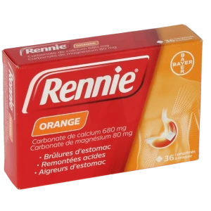 Rennie Orange, Comprimé à Croquer