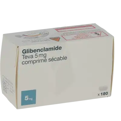 Glibenclamide Teva 5 Mg, Comprimé Sécable à STRASBOURG