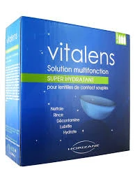 Vitalens Tripack Solution Multifonction Pour Lentilles De Contact