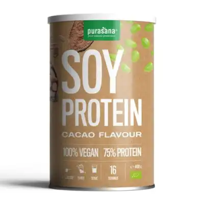 Purasana Protéine De Soja Chocolat 400g à Bondues