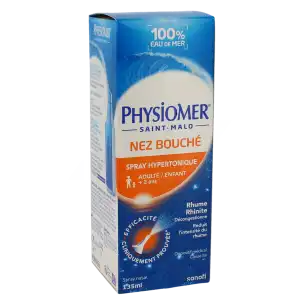 Physiomer Solution Nasale Hypertonique 135 Ml à Courbevoie