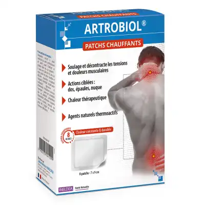 Artrobiol Patch Chauffant B/8 à LE LAVANDOU
