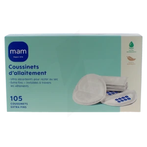 Mam Coussinet D'allaitement Boîte De 105