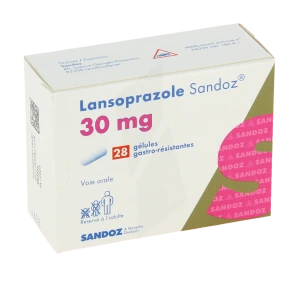 Lansoprazole Sandoz 30 Mg, Gélule Gastro-résistante