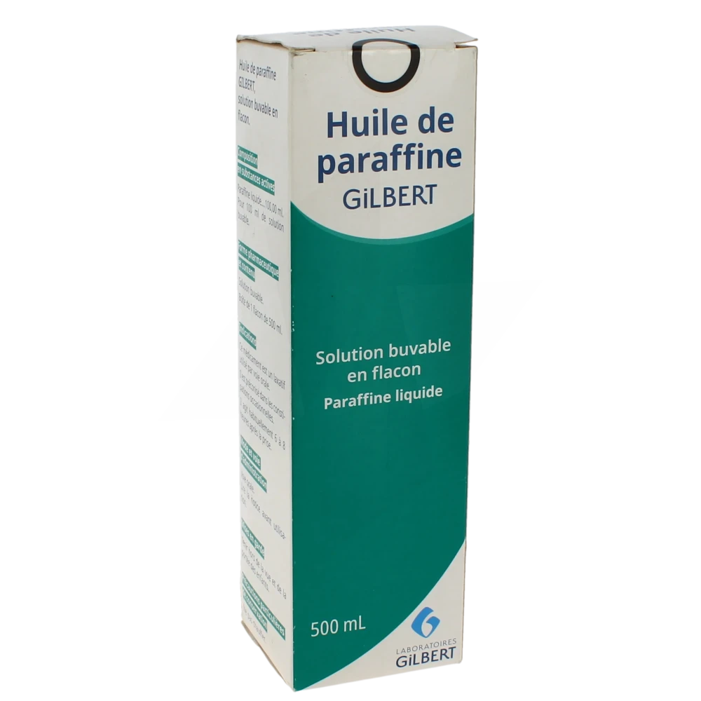 Huile De Paraffine Gilbert, Solution Buvable En Flacon