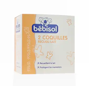 Bébisol Coquilles recueil lait / Boîte de 2