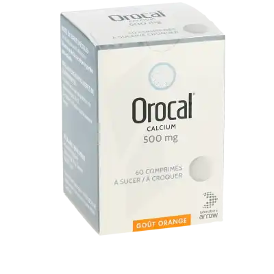 Orocal 500 Mg, Comprimé à Sucer/à Croquer à GRENOBLE