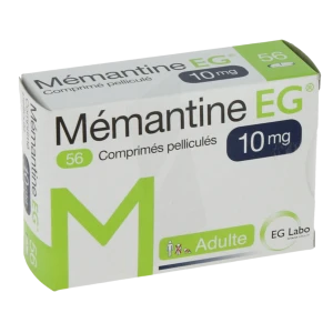 Memantine Eg 10 Mg, Comprimé Pelliculé