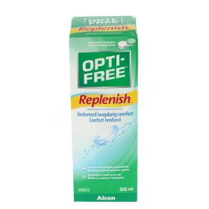 Alcon Opti-free Replenish Solution Multifonctions De Décontamination Des Lentilles Souples 300ml