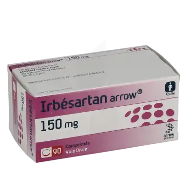 Irbesartan Arrow 150 Mg, Comprimé à Abbeville