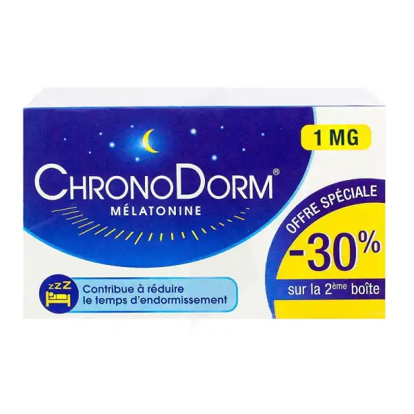 Chronodorm MÉlatonine 1 Mg Cpr Subl 2b/30