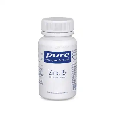 Pure Encapsulations Zinc 15 Capsules B/60 à JOINVILLE-LE-PONT