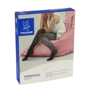 Venoflex Secret 2 Bas Antiglisse Femme Beige Bronzant T1n