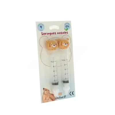 DOCTEUR B Seringue lavage nasal ourson B/2