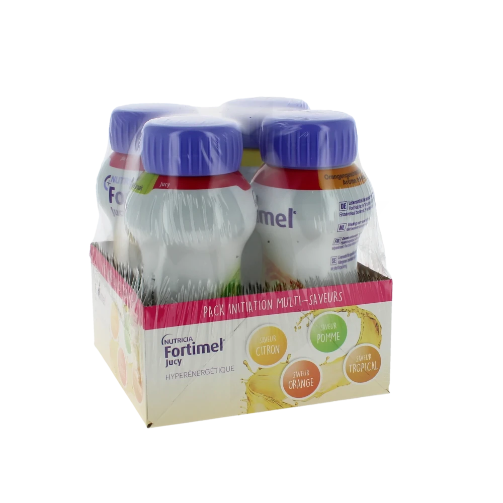 Fortimel Jucy Nutriment Multi Saveurs 4 Bouteilles/200ml