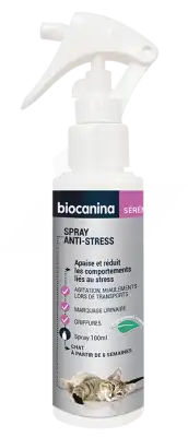 Biocanina Spray Anti-stress Chat 100ml à SAINT-SAENS