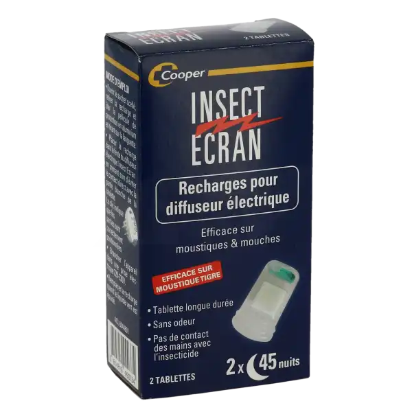 Insect Ecran Tablette Recharge Diffuseur B/2