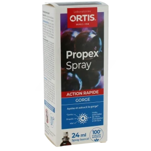 Ortis - Propex Spray Gorge 24ml - Apaise Et Adoucit La Gorge