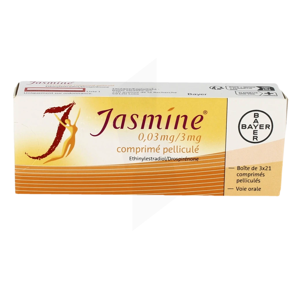 Pharmacie de Noroy - Médicament Jasmine 0,03 Mg/3 Mg, Comprimé ...