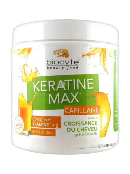 Keratine Max Pdr Pour Boisson Multifruits 20doses/12g