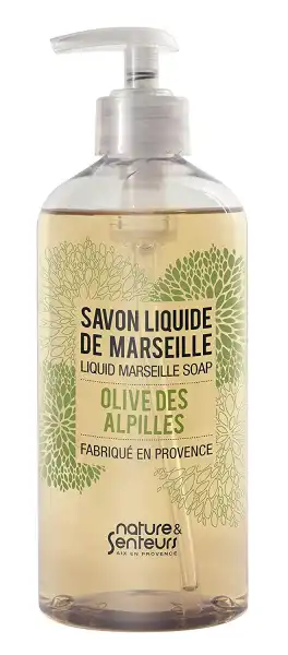 Natures&senteurs Savon De Marseille Liquide 500ml - Olive Des Alpilles -