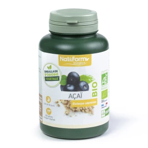 Nat&form Bio Acai Bio 200 Gélules Végétales
