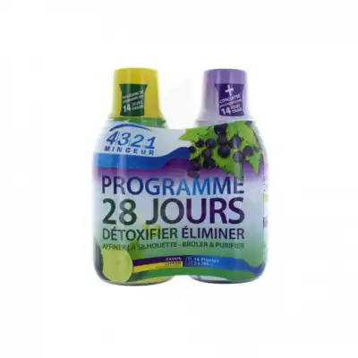 4.3.2.1 Minceur Programme 28 Jours S Buv Détox+cassis 2fl/280ml à Paris