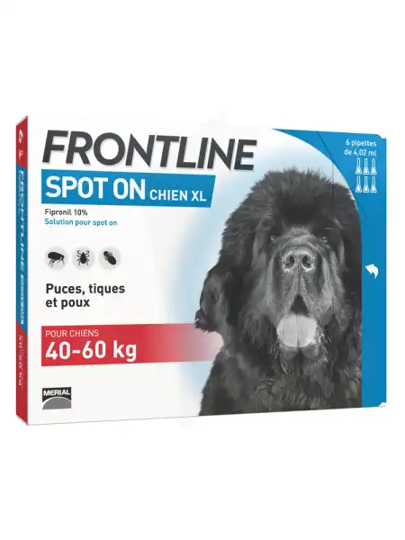 Frontline Solution Externe Chien 40-60kg 6doses