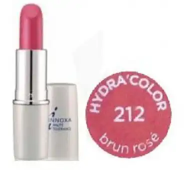 Innoxa Haute Tolerance Rouge à Lèvres Hydra Color Brun Rosé 212 à CUERS