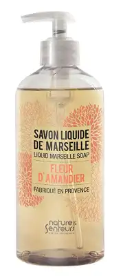 Natures&senteurs Savon De Marseille Liquide 500ml - Fleurs D'amandier - à LUSSAC