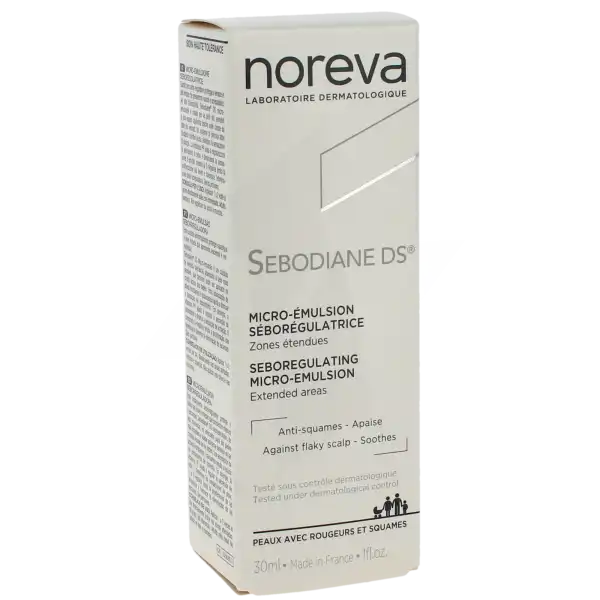 Noreva Sebodiane Ds Micro Emulsion Séborégulatrice T/30ml