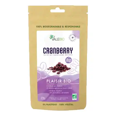 Valebio Cranberry Bio 170g à SAINT-PRYVÉ-SAINT-MESMIN