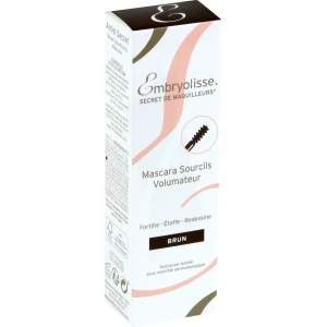 Embryolisse Secret De Maquilleurs Mascara Sourcils Volumateur 02 Brun Flaconnette/5ml
