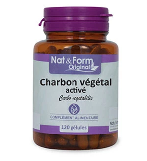 Nat & Form Original Charbon végétal - 200 gélules - Pharmacie en ligne