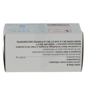 Rosuvastatine Eg 20 Mg, Comprimé Pelliculé