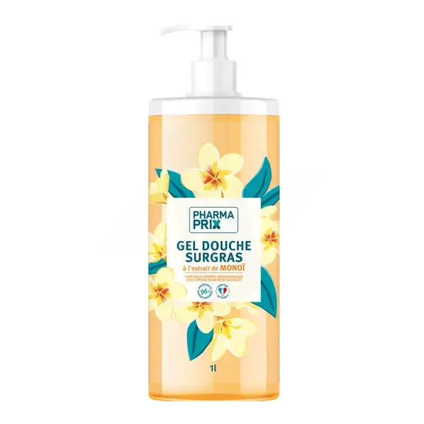 PHARMAPRIX GEL DOUCHE MONOI 1L