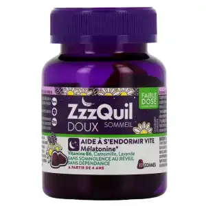 Zzzquil Doux Sommeil Gomme Fruits Des Bois Pot/30 à Paris