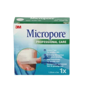 Micropore Sparadrap Microporeux 1,25cmx5m Rouleau