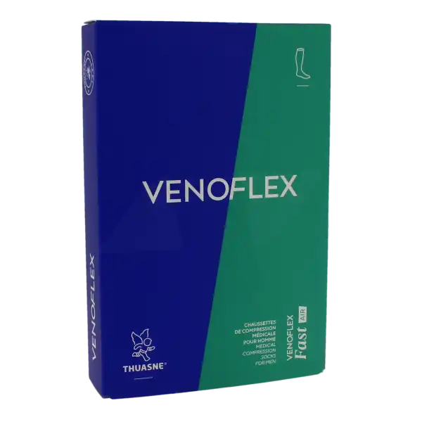 Venoflex Fast'air 2 Chaussette Homme Noir Taille 4l