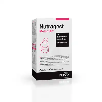 Nhco Nutrition Nutragest 
Maternité® Gélules
Capsules B/60+30 à Saint-Priest