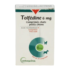 Tolfedine 6 Mg Comprimes Chats-petits Chiens, Comprimé