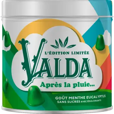 Valda Après La Pluie… Gommes à Mâcher Menthe Eucalyptus Sans Sucre B/160g à Toulouse
