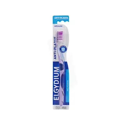 Elgydium Brosse à Dents Anti Plaque Médium à BOURG-SAINT-ANDÉOL