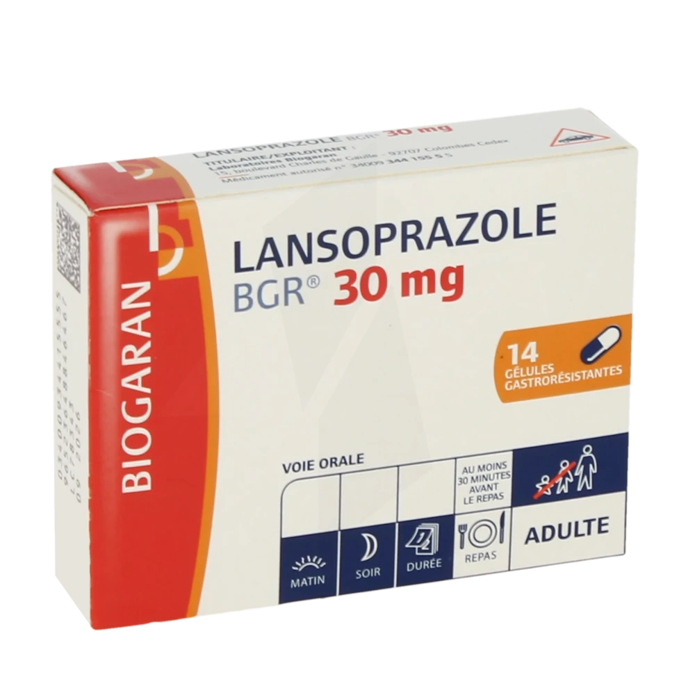 Lansoprazole Bgr 30 Mg, Gélule Gastro-résistante