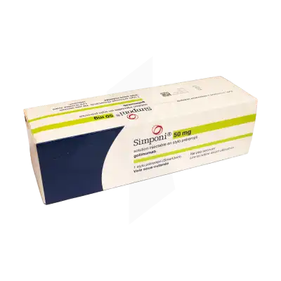 SIMPONI 50 mg, solution injectable en stylo pré-rempli