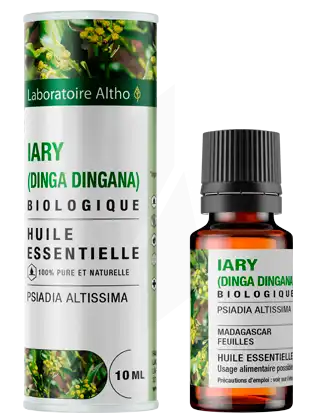 Laboratoire Altho Huile Essentielle Iary Bio (dinga Dingana) 10ml