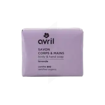 Avril Savon Corps & Mains Lavande Bio 100g