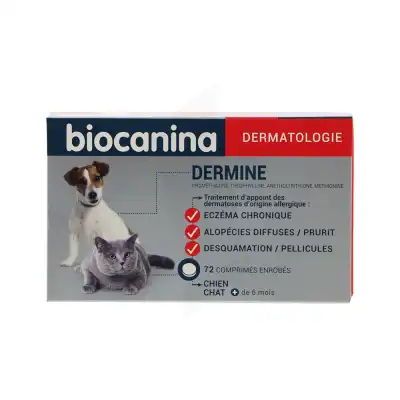Biocanina Dermine Comprimés Drg B/72 à SAINT ORENS DE GAMEVILLE